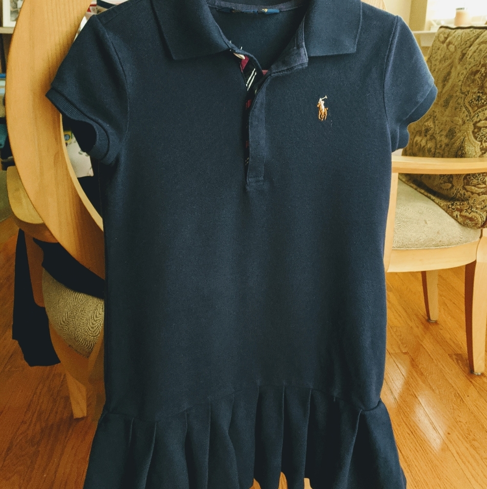 Girls' Polo Dress-short sleeves